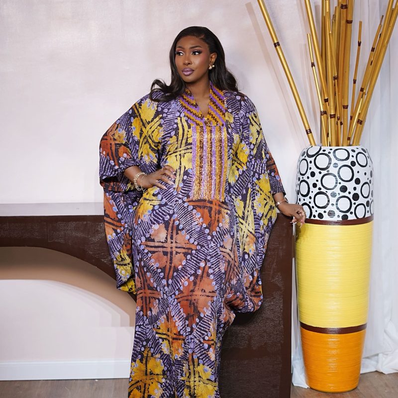 Pawaa Boubou(Adire)