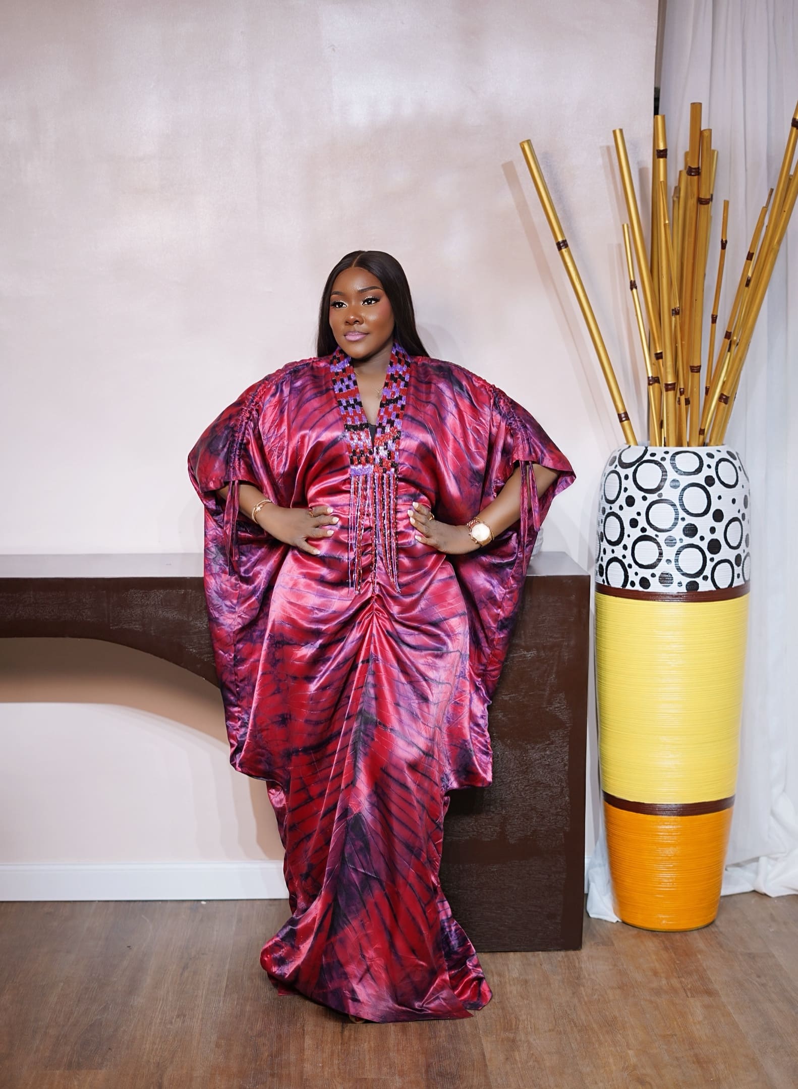 Pawaa Boubou(Silk)